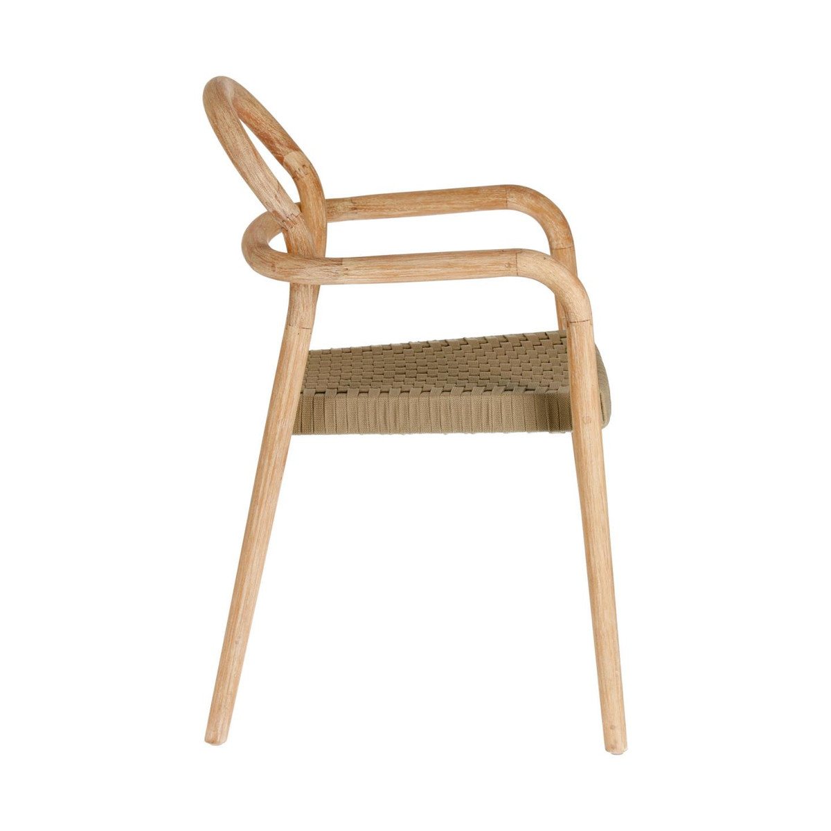 Vienna Timber Dining Chair - Beige - Dining Chairs