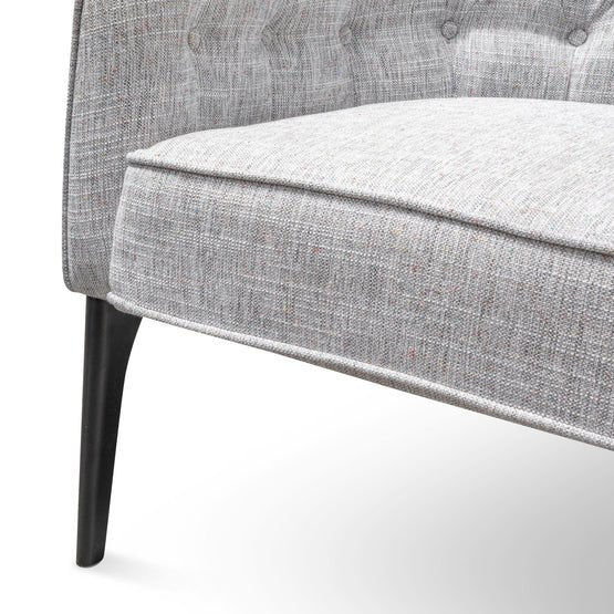 Wyatt Armchair - Light Spec Grey - Armchairs