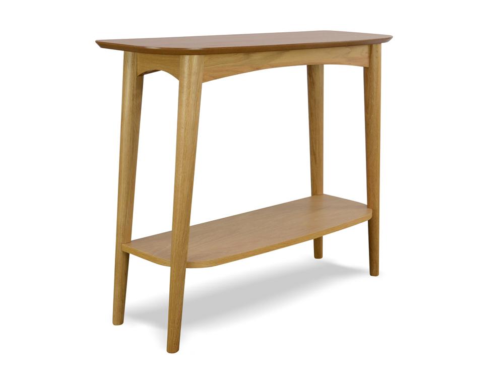 Zoey Narrow Wood Console Table - Console